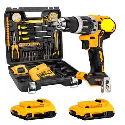Taladro Inalámbrico 2 POTENTES BATERÍAS Y 37 ACCESORIOS DE REGALO